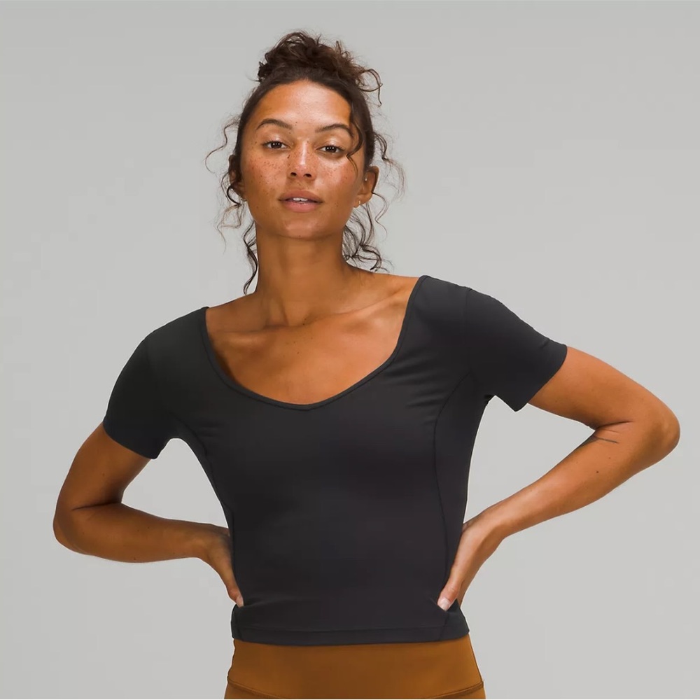 Lululemon Align Tee in Dark Grey